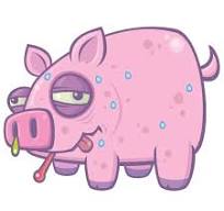 Vectores de Un cerdo enfermo, imágenes vectoriales ...