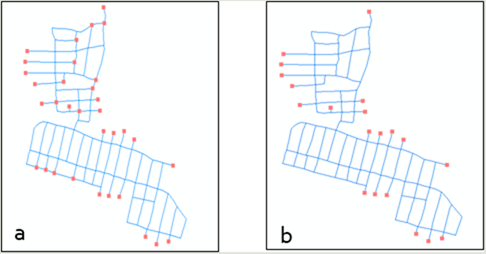 RED EXISTENTE - RED PROYECTADA